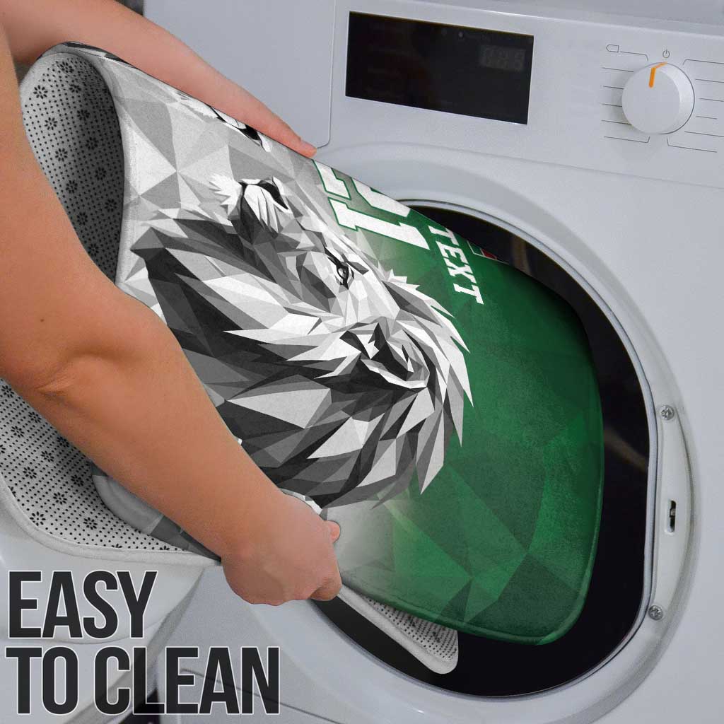 Kenya Rugby Custom Bathroom Set Green Kenyan 22-23 Motif - Wonder Print Shop