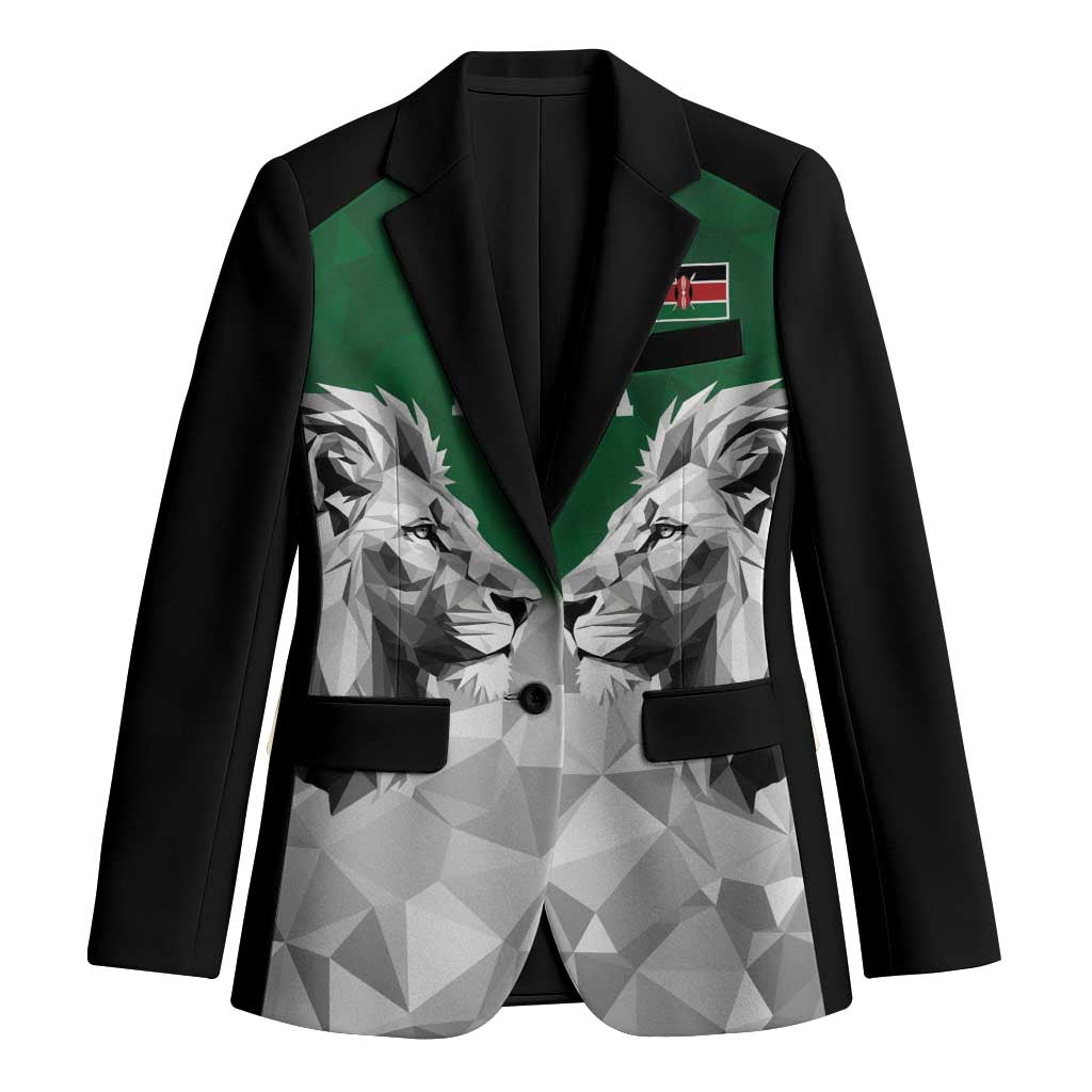 Kenya Rugby Custom Blazer Green Kenyan 22-23 Motif - Wonder Print Shop