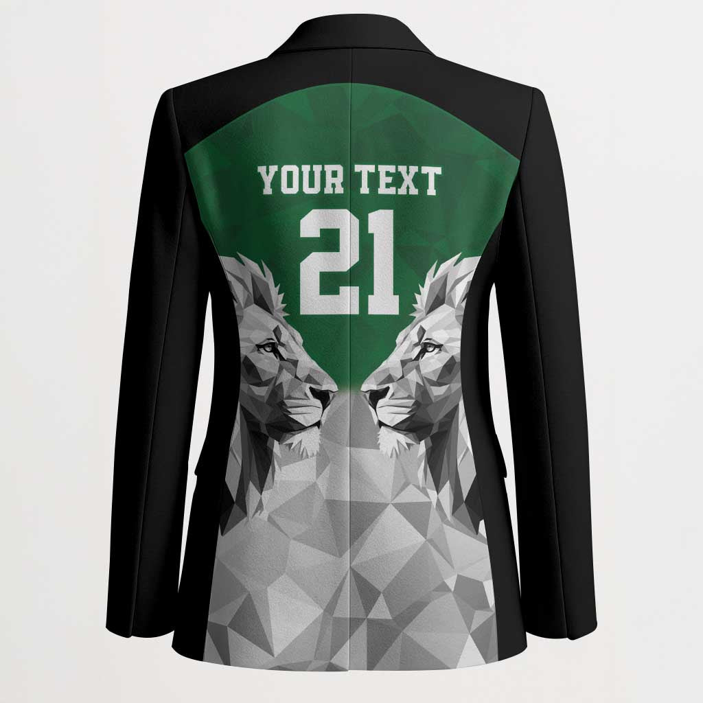 Kenya Rugby Custom Blazer Green Kenyan 22-23 Motif - Wonder Print Shop