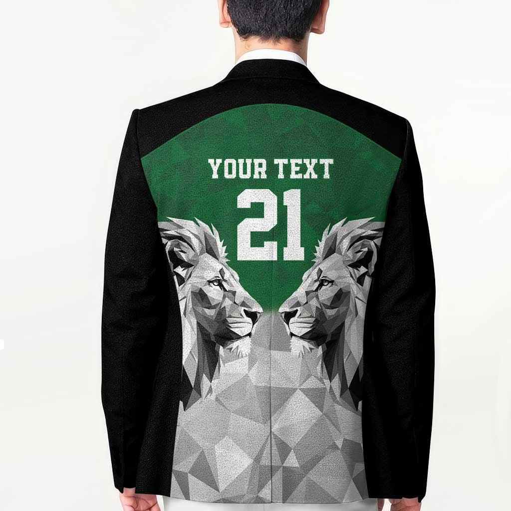 Kenya Rugby Custom Blazer Green Kenyan 22-23 Motif - Wonder Print Shop