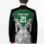 Kenya Rugby Custom Blazer Green Kenyan 22-23 Motif - Wonder Print Shop