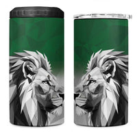 Kenya Rugby Custom 4 in 1 Can Cooler Tumbler Green Kenyan 22-23 Motif - Wonder Print Shop