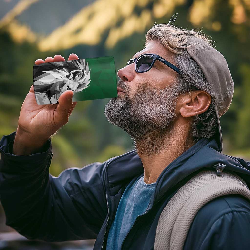 Kenya Rugby Custom 4 in 1 Can Cooler Tumbler Green Kenyan 22-23 Motif - Wonder Print Shop