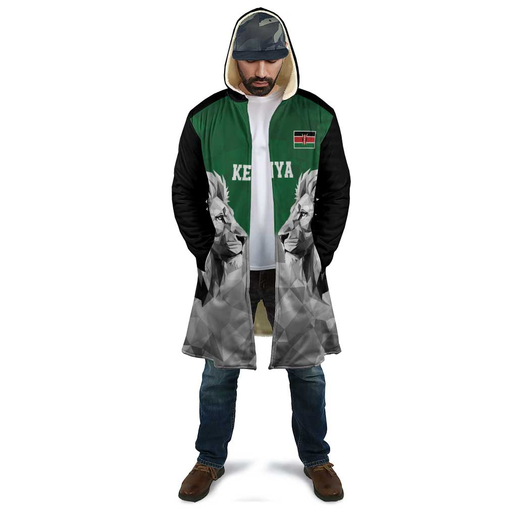 Kenya Rugby Custom Cloak Green Kenyan 22-23 Motif - Wonder Print Shop