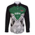 Kenya Rugby Custom Family Matching Mermaid Dress and Hawaiian Shirt Green Kenyan 22-23 Motif - Wonder Print Shop