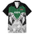 Kenya Rugby Custom Family Matching Puletasi and Hawaiian Shirt Green Kenyan 22-23 Motif - Wonder Print Shop