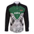 Kenya Rugby Custom Family Matching Puletasi and Hawaiian Shirt Green Kenyan 22-23 Motif - Wonder Print Shop