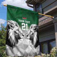 Kenya Rugby Custom Garden Flag Green Kenyan 22-23 Motif - Wonder Print Shop