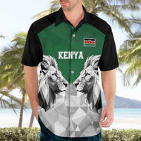 Kenya Rugby Custom Hawaiian Shirt Green Kenyan 22-23 Motif - Wonder Print Shop