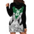 Kenya Rugby Custom Hoodie Dress Green Kenyan 22-23 Motif - Wonder Print Shop