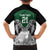 Kenya Rugby Custom Kid Hawaiian Shirt Green Kenyan 22-23 Motif - Wonder Print Shop