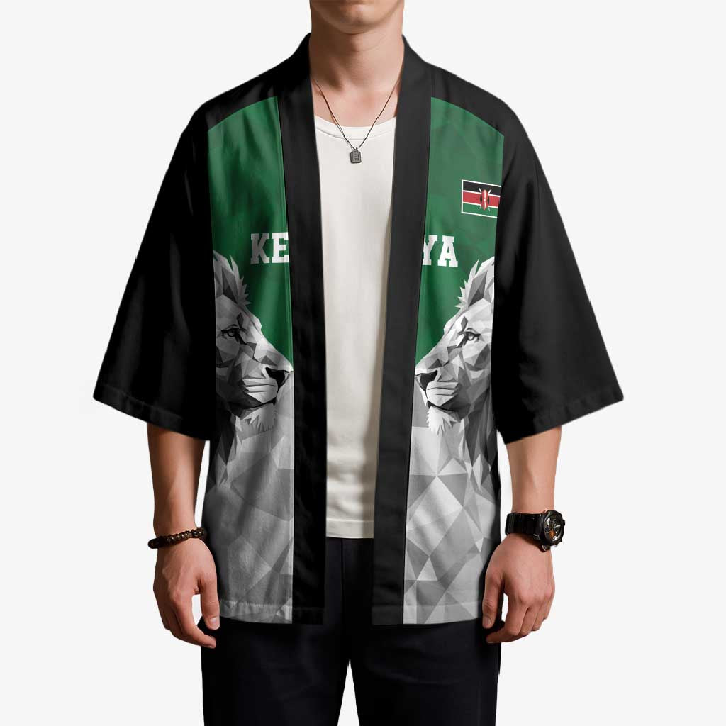 Kenya Rugby Custom Kimono Green Kenyan 22-23 Motif - Wonder Print Shop