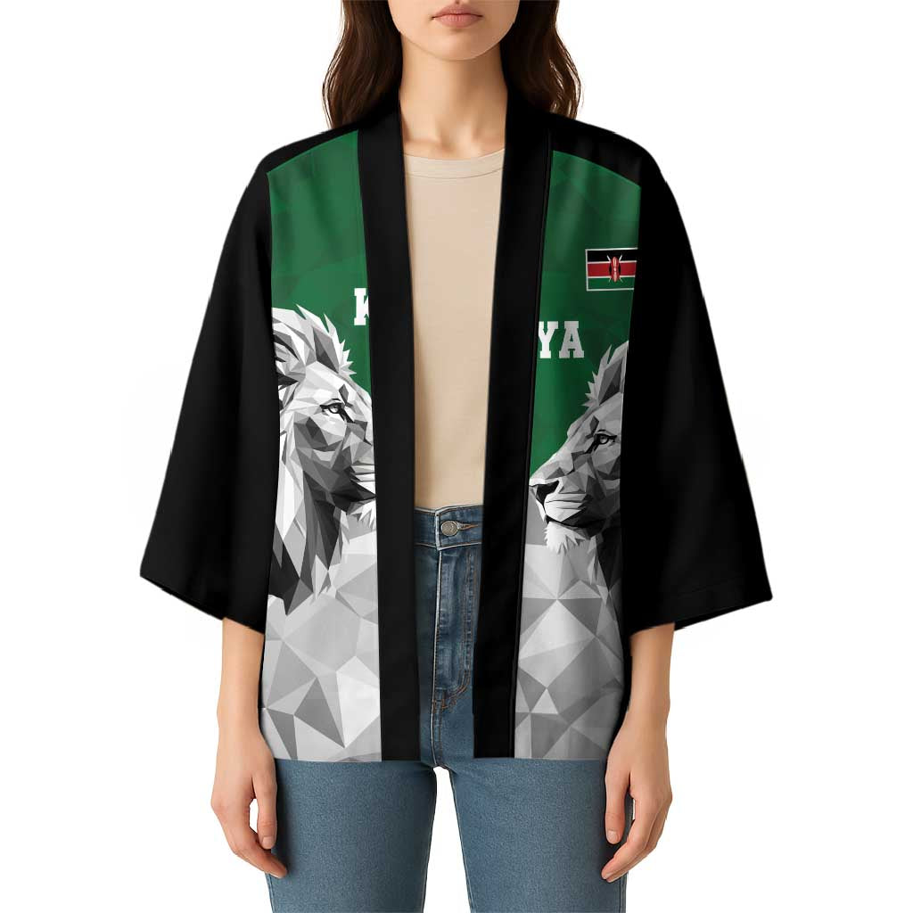Kenya Rugby Custom Kimono Green Kenyan 22-23 Motif - Wonder Print Shop