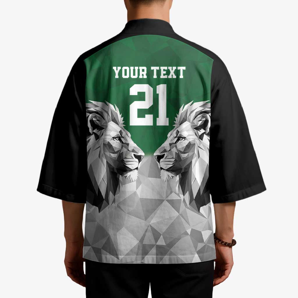 Kenya Rugby Custom Kimono Green Kenyan 22-23 Motif - Wonder Print Shop