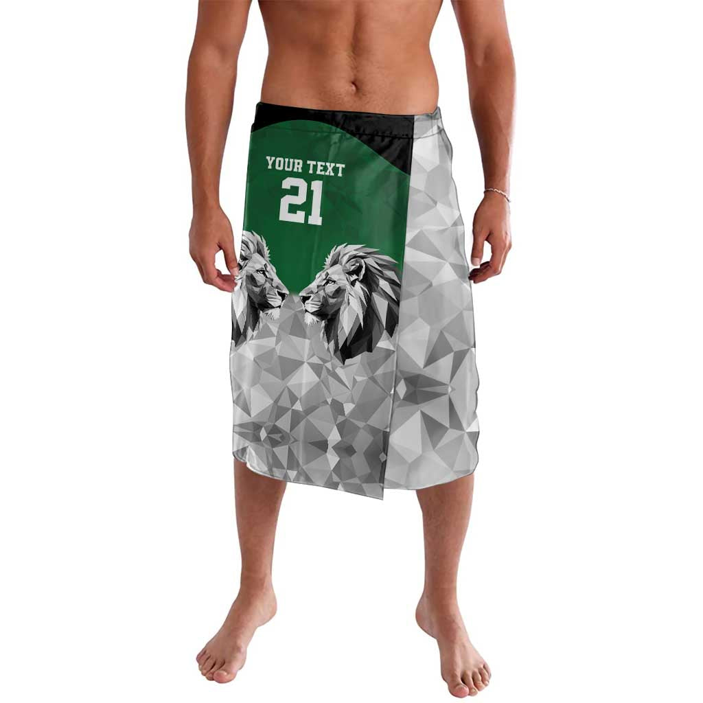 Kenya Rugby Custom Lavalava Green Kenyan 22-23 Motif - Wonder Print Shop