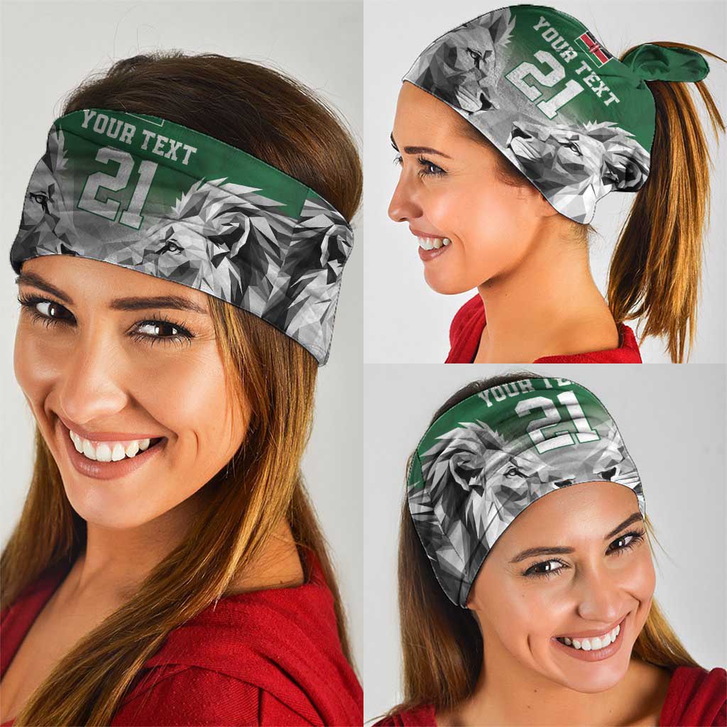 Kenya Rugby Custom Neck Gaiter Green Kenyan 22-23 Motif - Wonder Print Shop