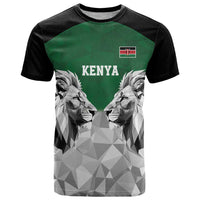 Kenya Rugby Custom T Shirt Green Kenyan 22-23 Motif - Wonder Print Shop
