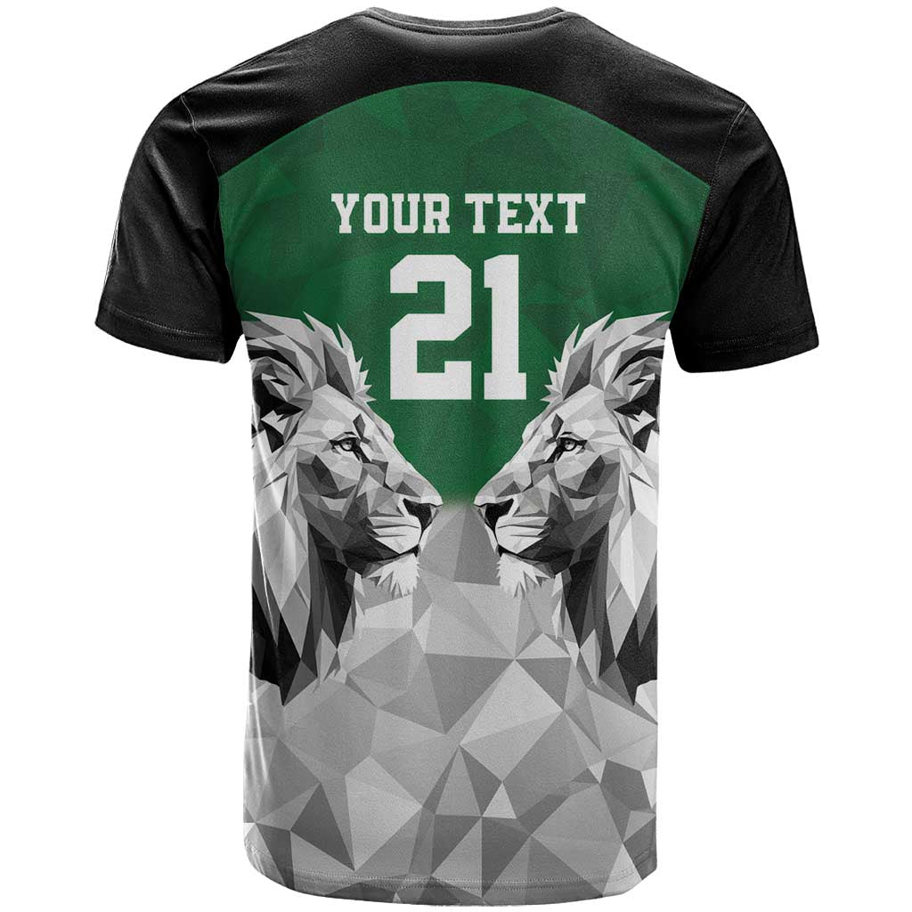 Kenya Rugby Custom T Shirt Green Kenyan 22-23 Motif - Wonder Print Shop
