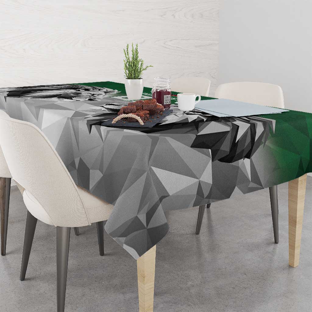 Kenya Rugby Custom Tablecloth Green Kenyan 22-23 Motif - Wonder Print Shop