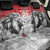 Kenya Rugby Custom Back Car Seat Cover Red Kenyan 22-23 Motif - Wonder Print Shop