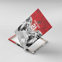 Kenya Rugby Custom Canvas Wall Art Red Kenyan 22-23 Motif - Wonder Print Shop