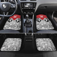 Kenya Rugby Custom Car Mats Red Kenyan 22-23 Motif - Wonder Print Shop