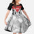 Kenya Rugby Custom Family Matching Off The Shoulder Long Sleeve Dress and Hawaiian Shirt Red Kenyan 22-23 Motif - Wonder Print Shop