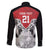 Kenya Rugby Custom Family Matching Off Shoulder Short Dress and Hawaiian Shirt Red Kenyan 22-23 Motif - Wonder Print Shop