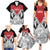 Kenya Rugby Custom Family Matching Summer Maxi Dress and Hawaiian Shirt Red Kenyan 22-23 Motif - Wonder Print Shop