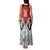 Kenya Rugby Custom Family Matching Tank Maxi Dress and Hawaiian Shirt Red Kenyan 22-23 Motif - Wonder Print Shop