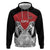 Kenya Rugby Custom Hoodie Red Kenyan 22-23 Motif - Wonder Print Shop