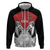 Kenya Rugby Custom Hoodie Red Kenyan 22-23 Motif - Wonder Print Shop