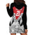 Kenya Rugby Custom Hoodie Dress Red Kenyan 22-23 Motif - Wonder Print Shop