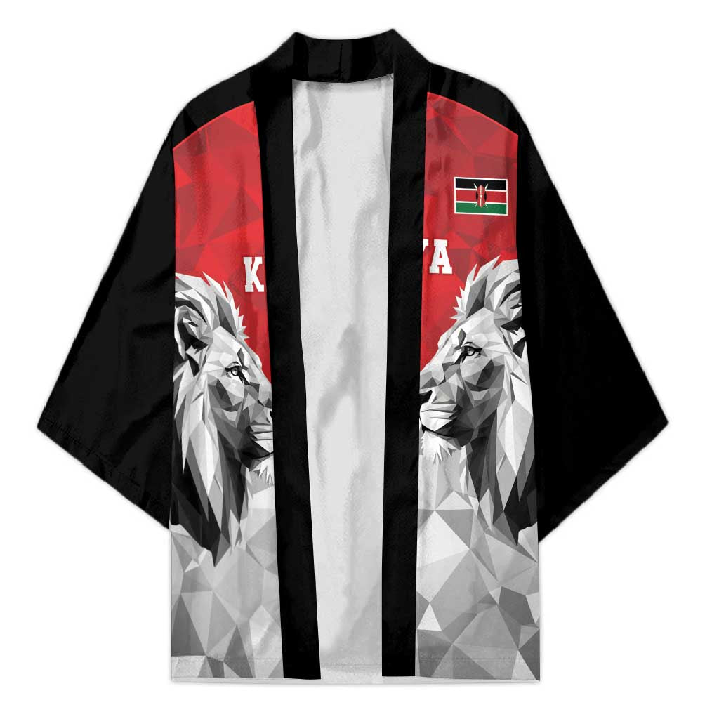Kenya Rugby Custom Kimono Red Kenyan 22-23 Motif - Wonder Print Shop