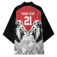 Kenya Rugby Custom Kimono Red Kenyan 22-23 Motif - Wonder Print Shop