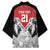 Kenya Rugby Custom Kimono Red Kenyan 22-23 Motif - Wonder Print Shop