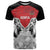 Kenya Rugby Custom T Shirt Red Kenyan 22-23 Motif - Wonder Print Shop