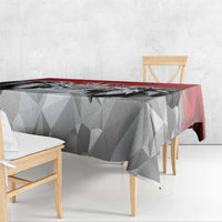 Kenya Rugby Custom Tablecloth Red Kenyan 22-23 Motif - Wonder Print Shop