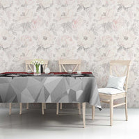 Kenya Rugby Custom Tablecloth Red Kenyan 22-23 Motif - Wonder Print Shop