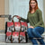 Kenya Rugby Custom Travel Bag Red Kenyan 22-23 Motif - Wonder Print Shop