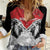Kenya Rugby Custom Women Casual Shirt Red Kenyan 22-23 Motif - Wonder Print Shop