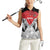 Kenya Rugby Custom Women Sleeveless Polo Shirt Red Kenyan 22-23 Motif - Wonder Print Shop