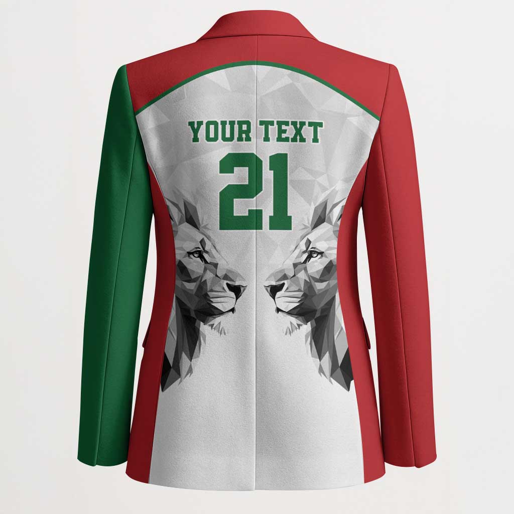 Kenya Rugby Custom Blazer White Kenyan 22-23 Motif - Wonder Print Shop