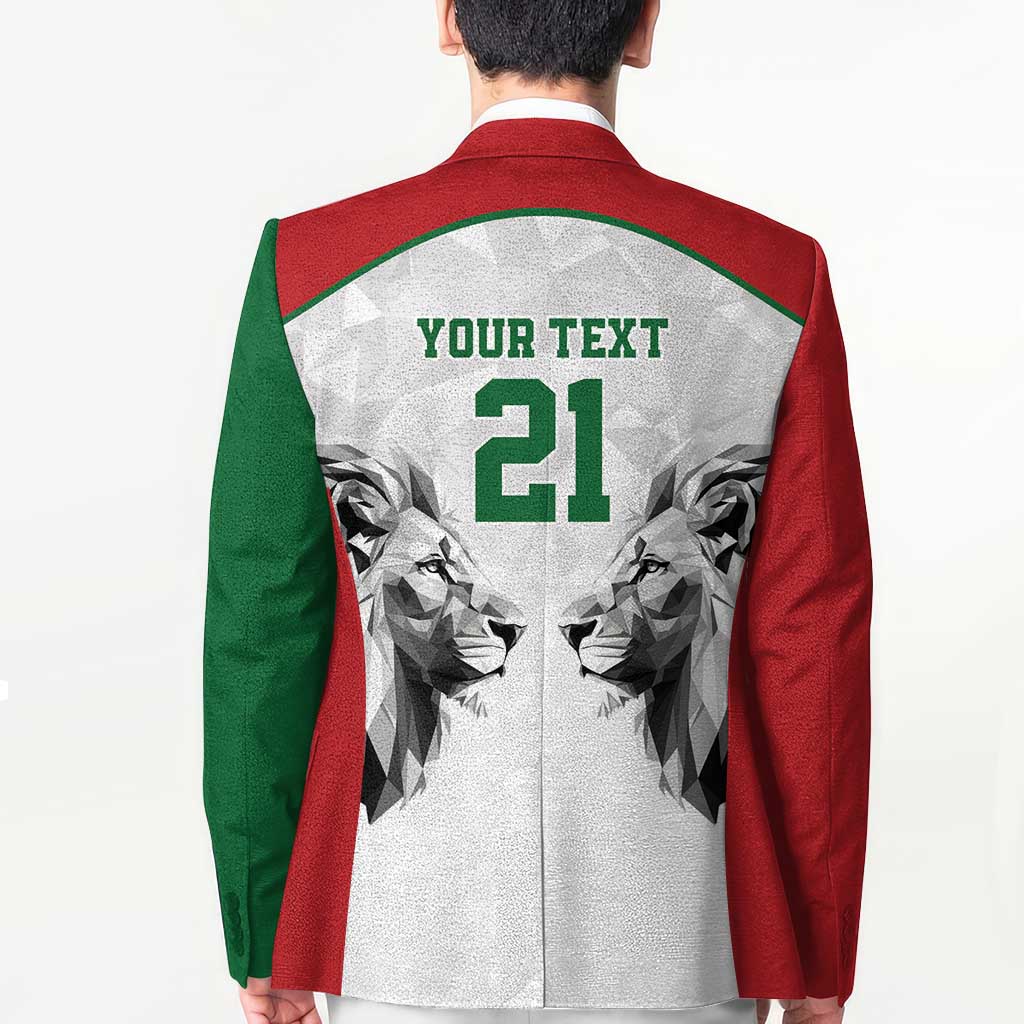 Kenya Rugby Custom Blazer White Kenyan 22-23 Motif - Wonder Print Shop