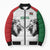 Kenya Rugby Custom Bomber Puffer Jacket White Kenyan 22-23 Motif - Wonder Print Shop