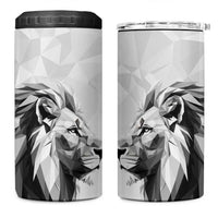 Kenya Rugby Custom 4 in 1 Can Cooler Tumbler White Kenyan 22-23 Motif - Wonder Print Shop