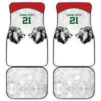 Kenya Rugby Custom Car Mats White Kenyan 22-23 Motif - Wonder Print Shop