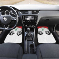 Kenya Rugby Custom Car Mats White Kenyan 22-23 Motif - Wonder Print Shop