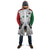Kenya Rugby Custom Cloak White Kenyan 22-23 Motif - Wonder Print Shop