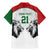 Kenya Rugby Custom Family Matching Mermaid Dress and Hawaiian Shirt White Kenyan 22-23 Motif - Wonder Print Shop